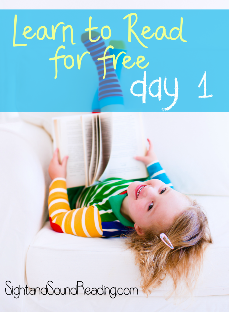 Learn to read free: Day 1 | Mrs. Karle's Sight and Sound Reading