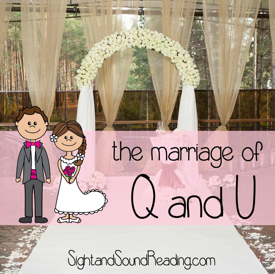 Q and U Wedding printables, vows and ideas