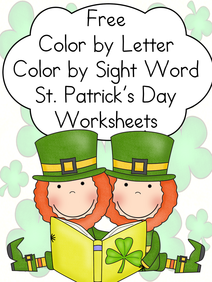 St Patrick s Day Worksheets Classroom Freebies