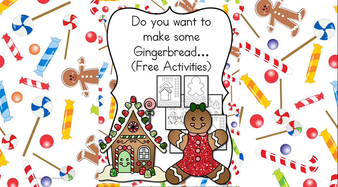 Gingerbread Man Cutout Template – And Lesson Plan!