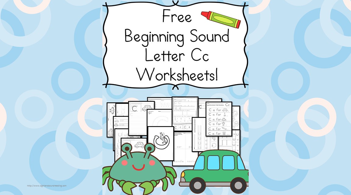 18 free beginning sound c worksheets with easy download