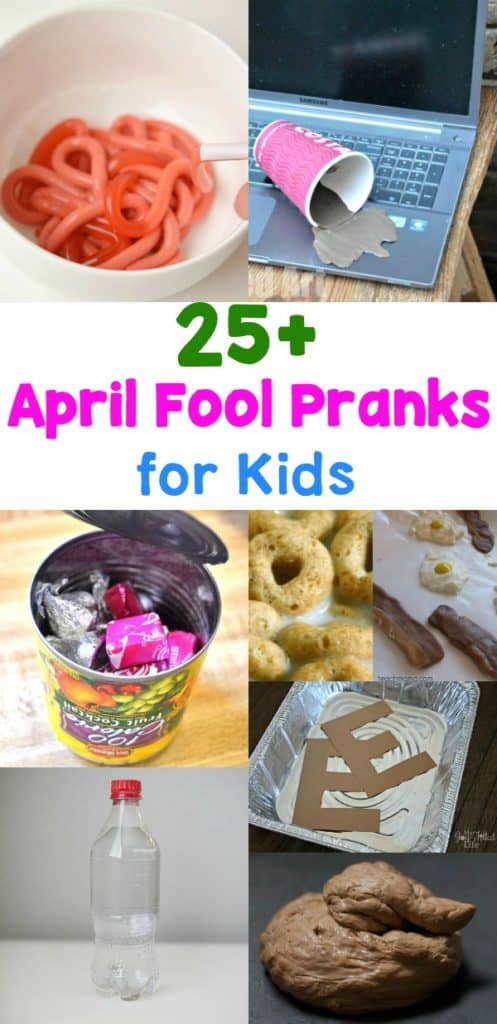 28 April Fool Day Pranks for Preschool or Kindergarten fun!