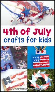 Easy Fourth of July Crafts | Mrs. Karle's Sight and Sound Reading