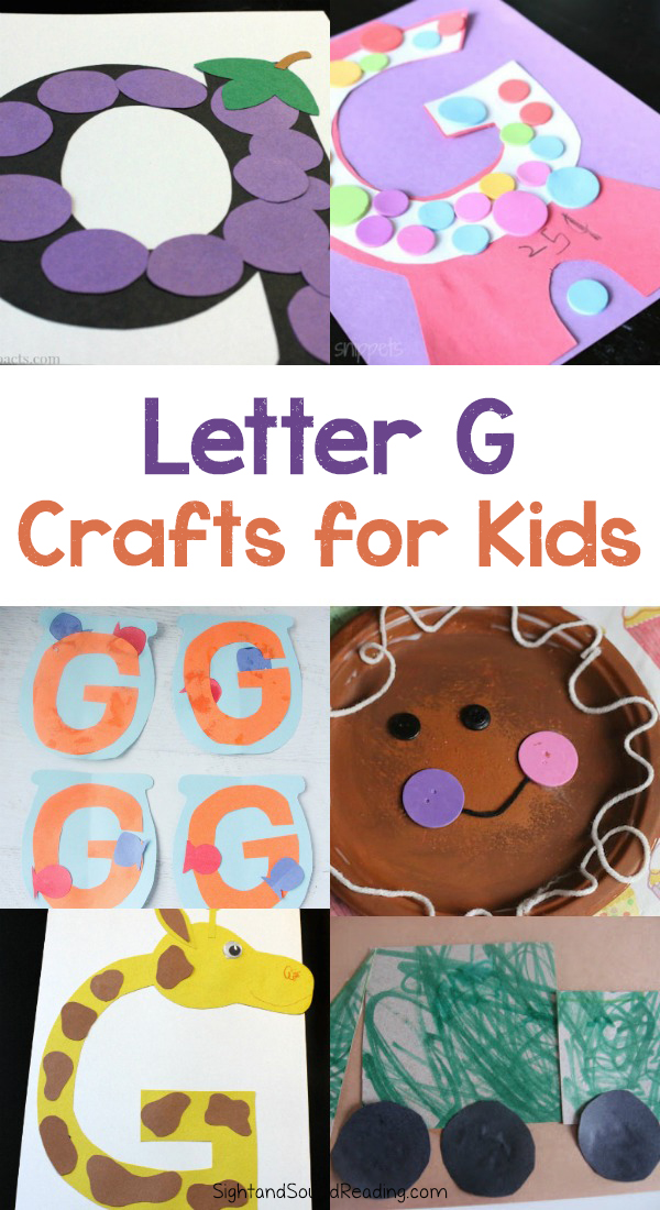 20 Free Letter G Crafts For Preschoolers Mrs Karle s Sight And 