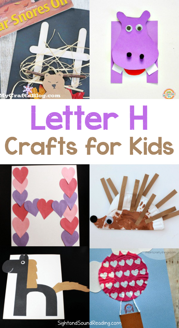 Letter H Crafts