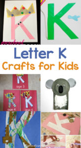 20 Letter K Crafts for preschool or Kindergarten | Mrs. Karle's Sight ...