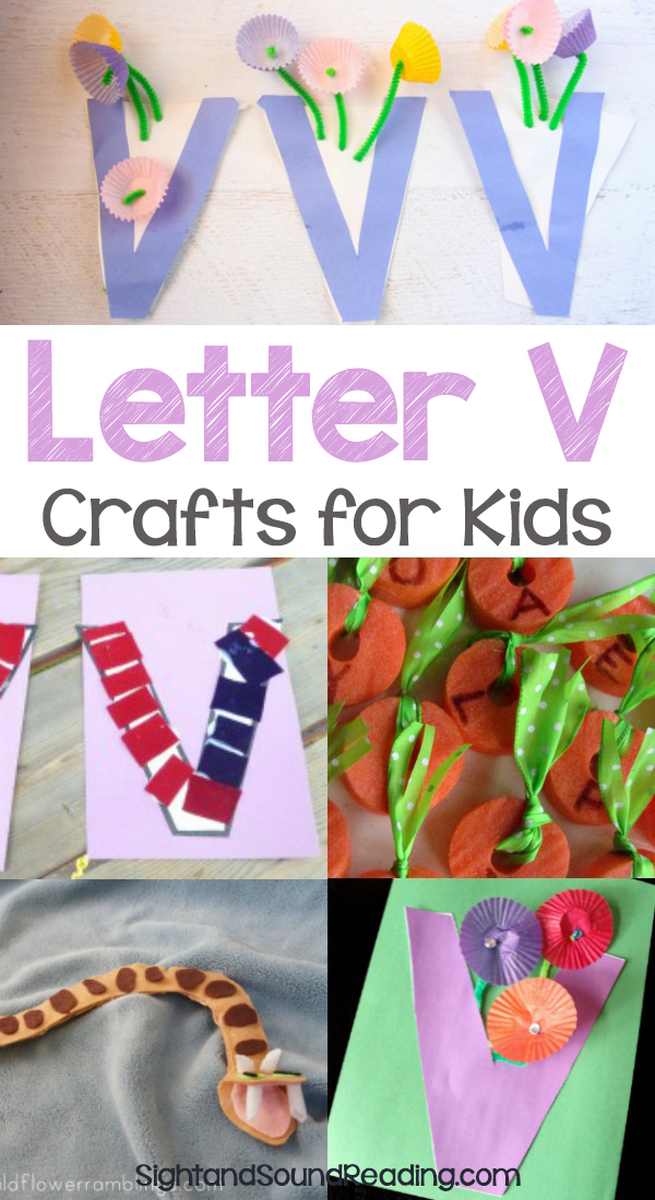 Letter V Crafts