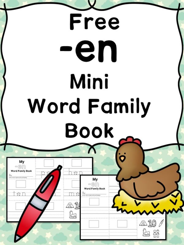 en-cvc-word-family-worksheets