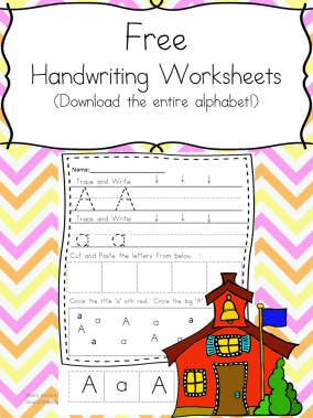 handwriting printable worksheets free fun and fabulous