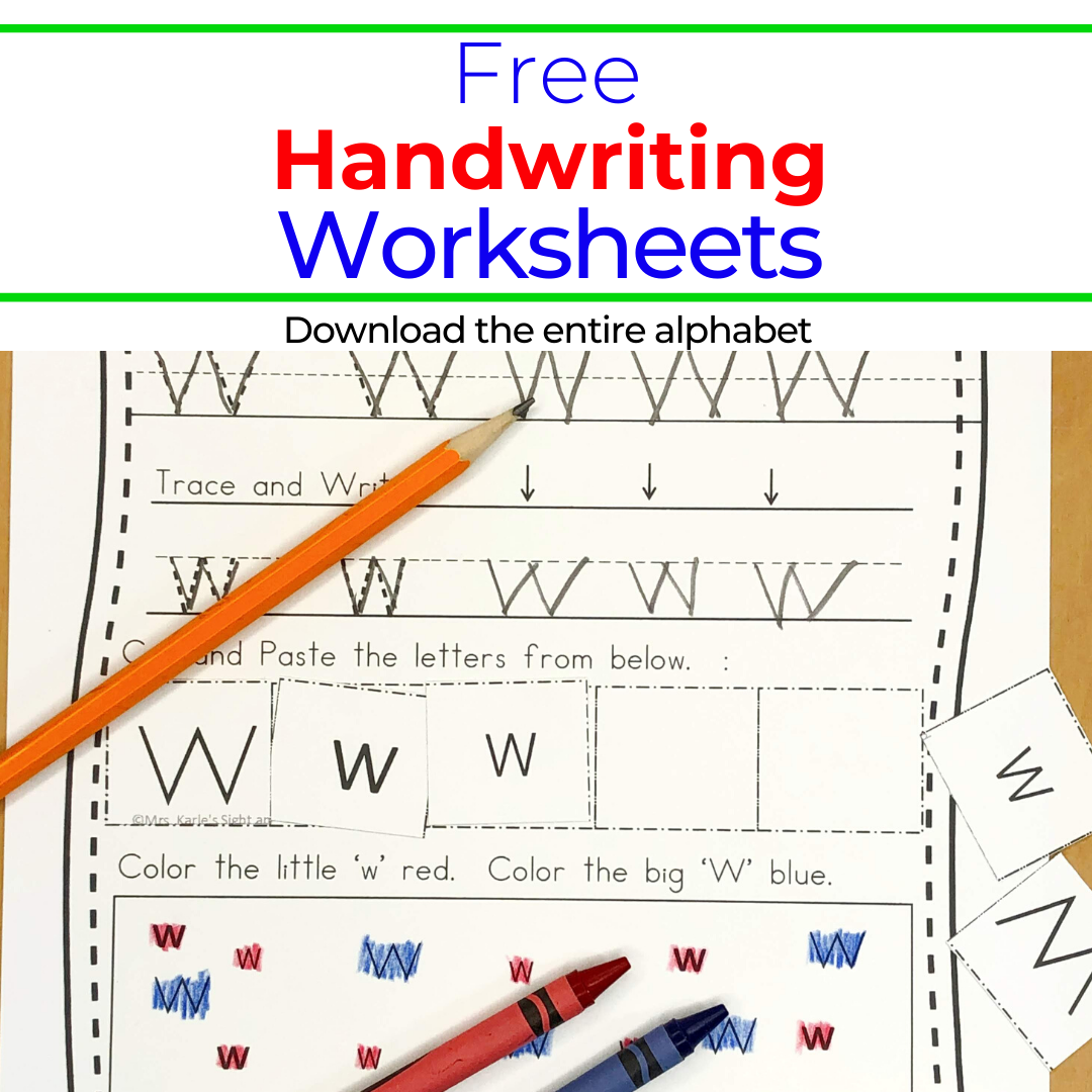 Handwriting Printable Worksheets Free Fun And Fabulous 