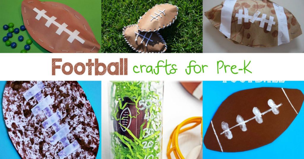 Kindergarten Football Crafts | Mrs. Karle's Sight and Sound Reading