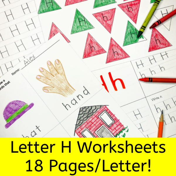 Over 500 Free Beginning Sound Worksheets for Kindergarten or Preschool ...