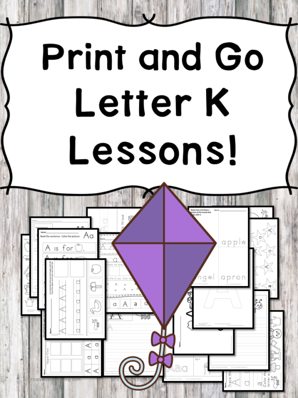 Letter K Lessons – Everything You Need To Teach The Letter K