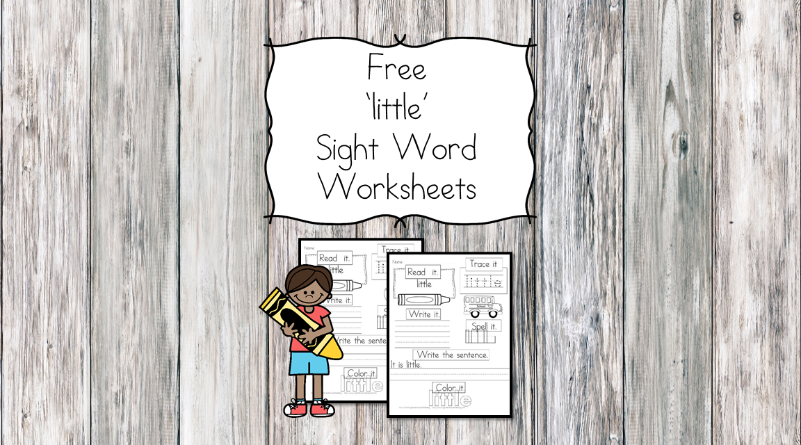 little sight word worksheet