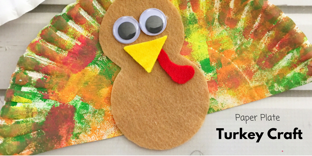 Paper Plate Turkey Craft for Preschoolers | Mrs. Karle's Sight and ...