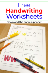 Handwriting Worksheets for Kids (You Can Customize and Edit) –  CrystalandComp