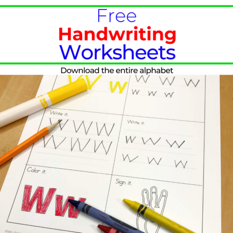 30+ PDF Writing Activities for Kindergarten | Mrs. Karle's Sight and ...